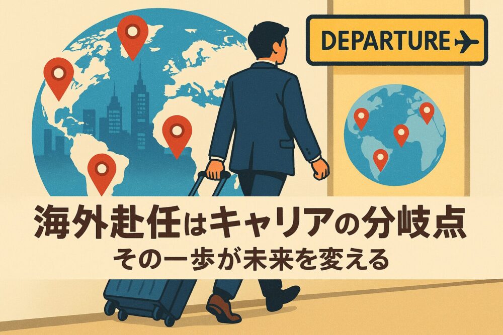 海外赴任はキャリアの分岐点 その一歩が未来を変える