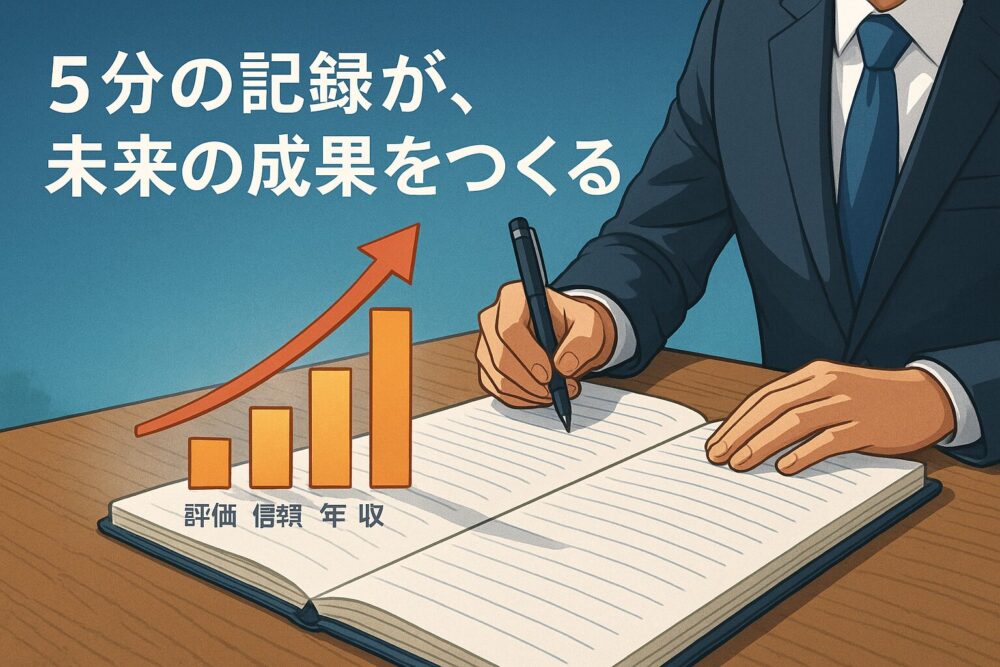 5分の記録が、未来の成果をつくる