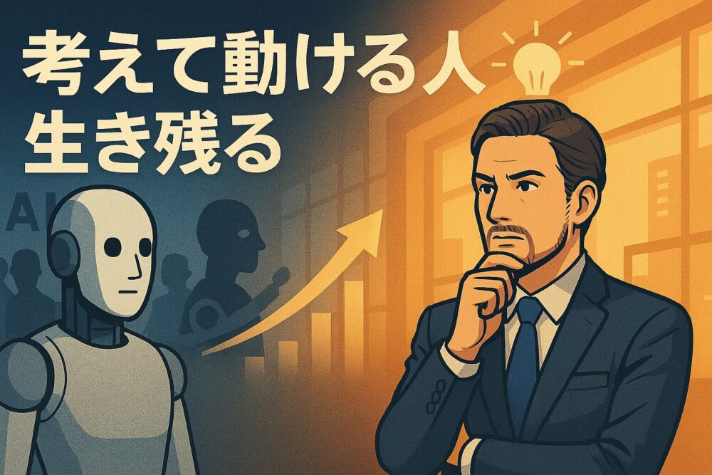 考えて動ける人が生き残る