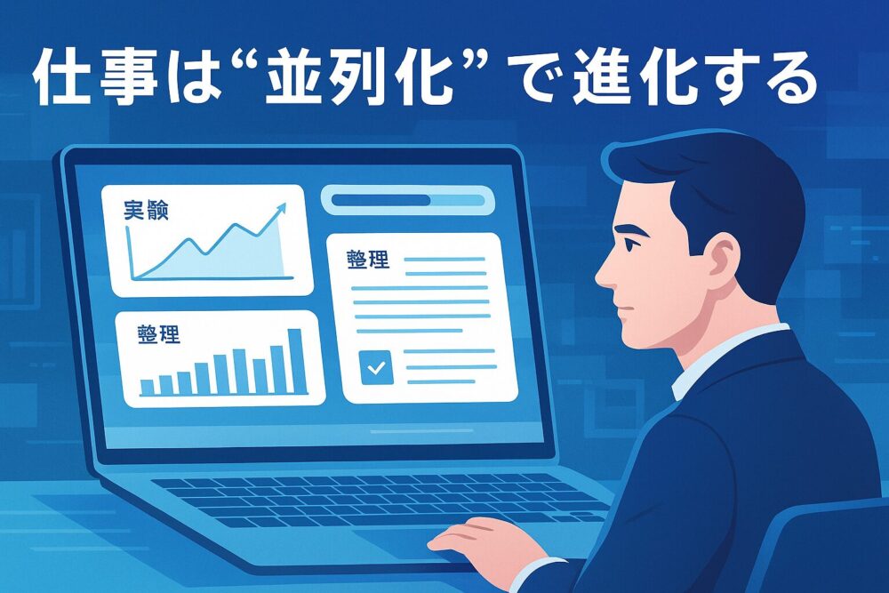 仕事は”並列化”で進化する