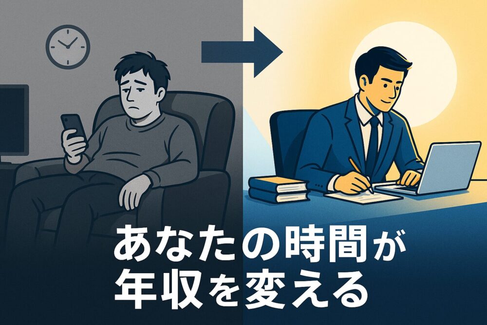 あなたの時間が年収を変える