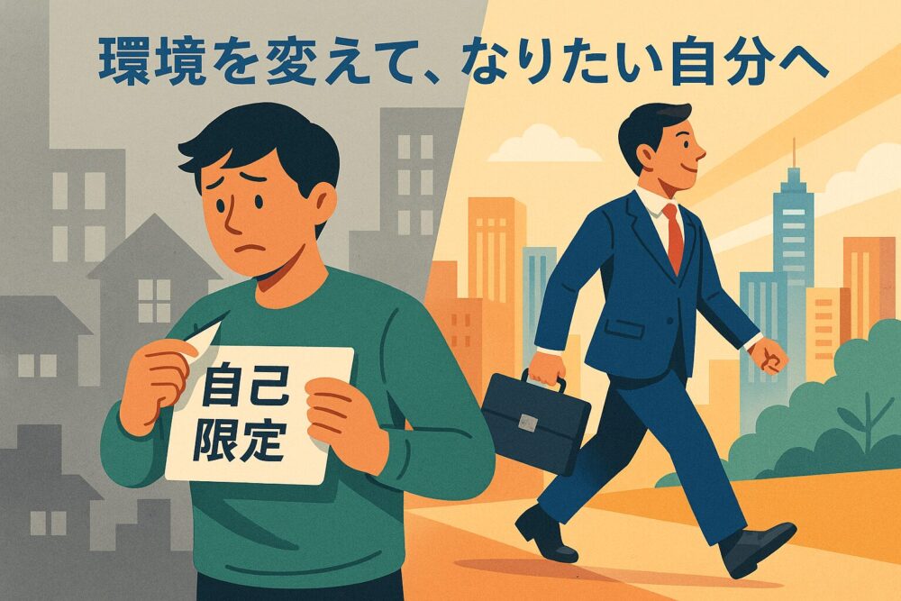 環境を変えて、なりたい自分へ