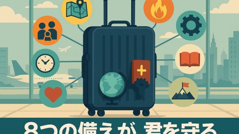 【海外赴任で折れぬ者へ】途中で挫折しないための“8つの心構え”──原因別実戦マニュアル