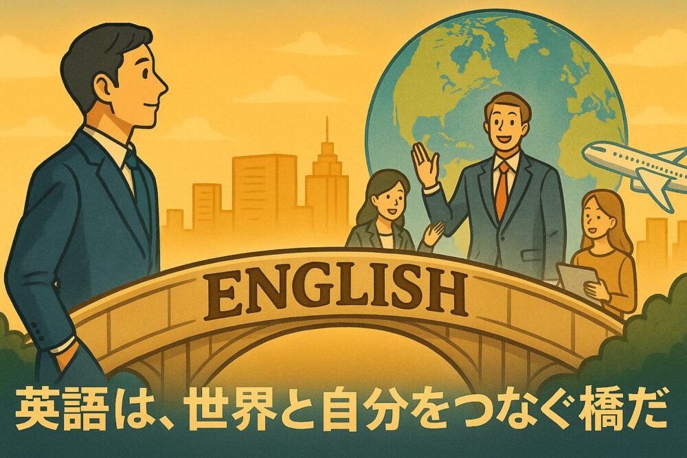英語は、世界と自分をつなぐ橋だ