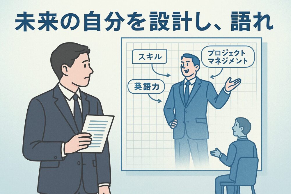 未来の自分を設計し、語れ