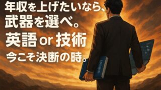 英語と技術のどちらを伸ばすべきか？──転職市場の今を読む 