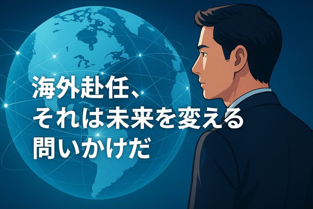 海外赴任、それは未来を変える問いかけだ