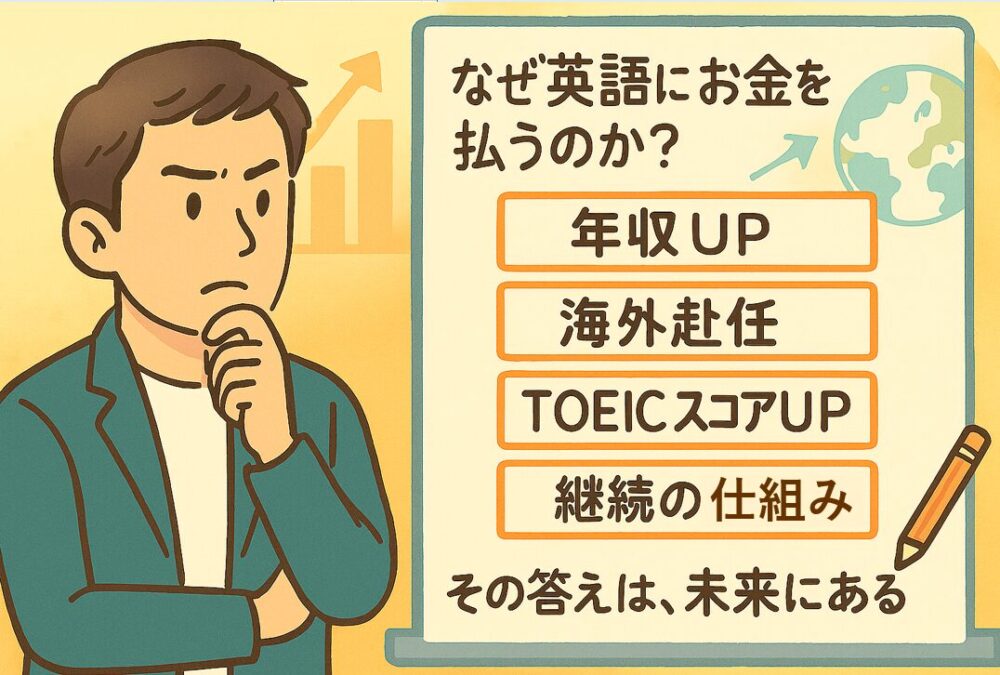 なぜ英語にお金を払うのか?