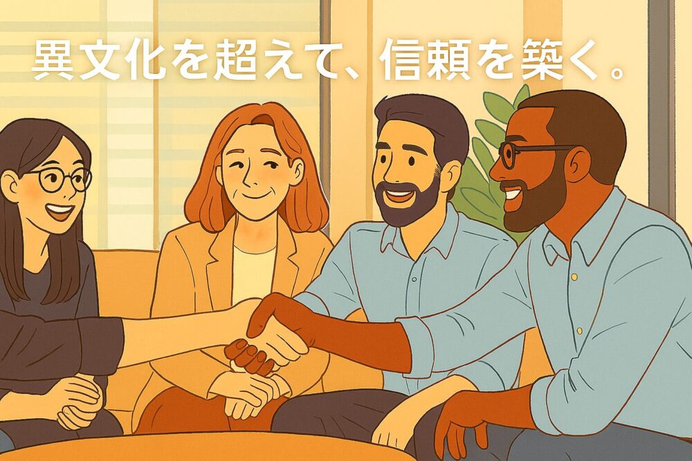 異文化を超えて、信頼を築く