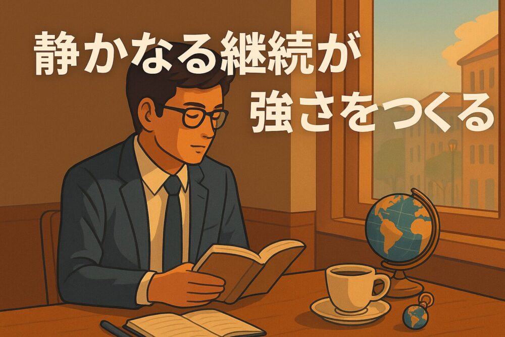 静かなる継続が強さをつくる