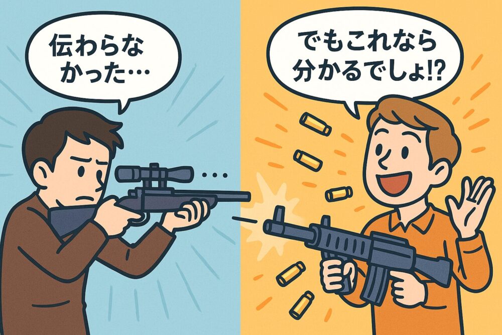スナイパー方式 vs マシンガン方式 どっちがいい?