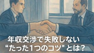 【年収交渉の極意】後悔なき転職のための “たった1つのコツ” とは？ 