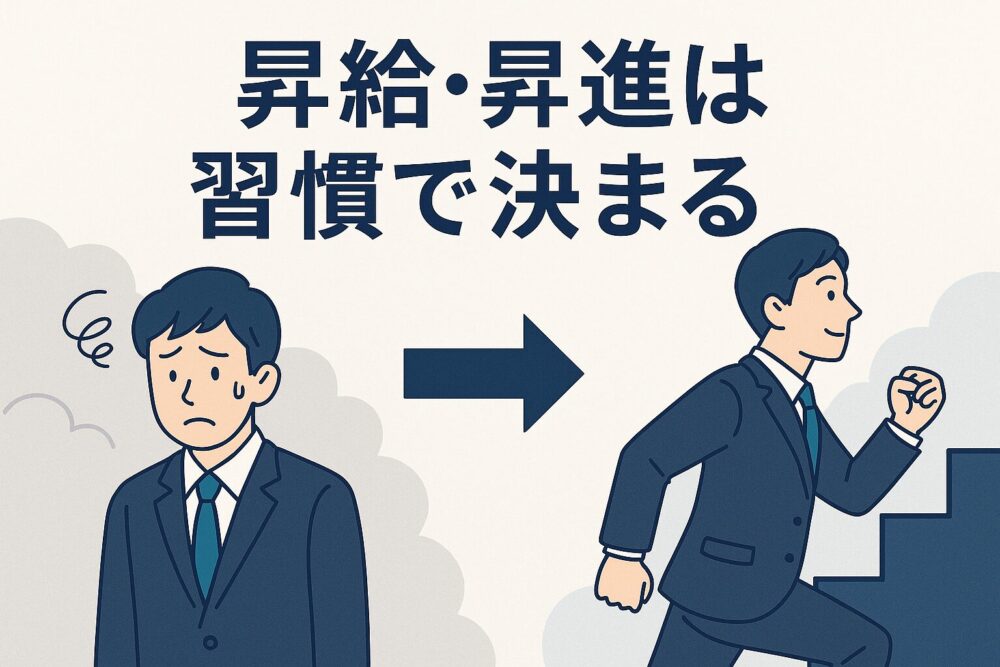 昇給・昇進は習慣で決まる